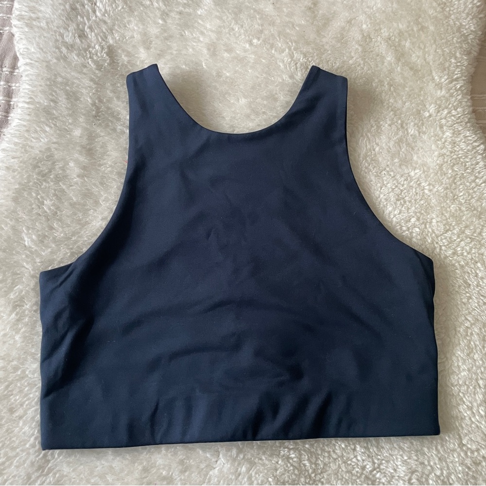 Girlfriend Collective Dylan Tank Midnight Blue